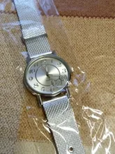 La última de reloj de las mujeres de la moda malla correa de reloj para mujer regalo creativo relojes para mujer compras de la gota