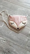 Bolso de hombro para niños, monedero, bandolera de zorro, accesorios para niños, Mini bolsos de mano tipo bandolera