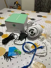 Hiseeu-cámara IP de 3MP con WIFI para exteriores, visión nocturna a todo Color, PTZ, seguridad impermeable, detección humana por Ia, ONVIF, ICSee