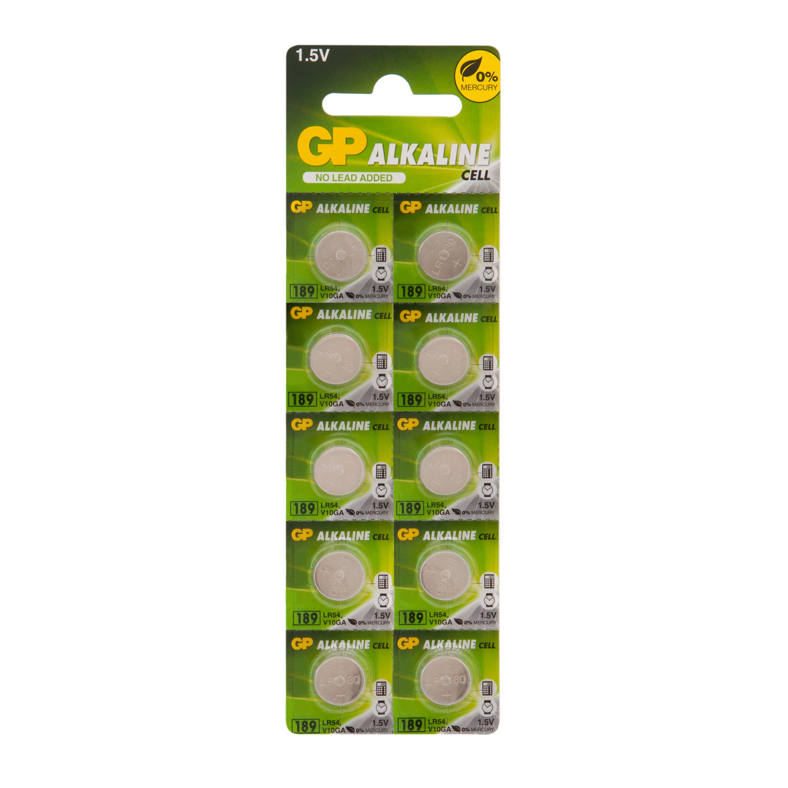 Batteries 189a lr54 GP 10 PCs | Электроника