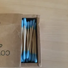 Bamboo-Sticks Buds Makeup Nose Cotton-Swab Disposable Ears-Cleaning Beauty for Double-Head