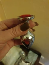 Juguetes sexuales con forma de minitapón Anal para mujer, consolador masculino con forma redonda de Metal, de acero inoxidable suave, cola pequeña, productos íntimos