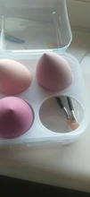 esponja maquillaje, XISHOW-esponja para maquillaje, licuadora de belleza, base de maquillaje en polvo, colorete, accesorios de maquillaje, herramienta, huevo de belleza, 1/4 Uds.