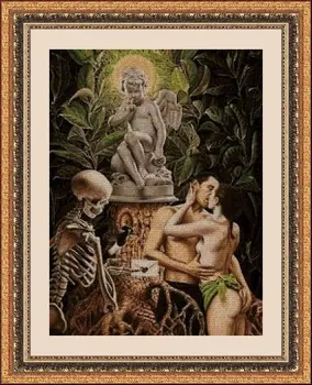 

CROSS STITCH KIT PANDATHREAD MODERN AND SURREAL 33316