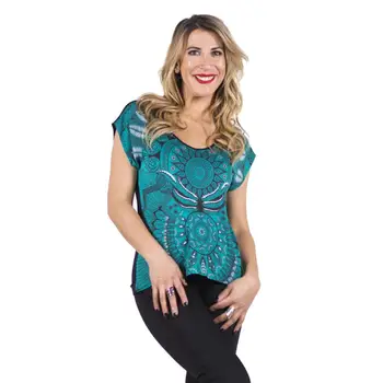

TOP MANDALA print in front KOROSHI