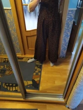 Summer Jumpsuits Overalls Dungarees Loose VONDA Cotton Casual Fashion Women Print Striped