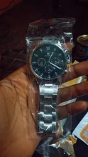 Reloj de pulsera de acero inoxidable para hombre, cronógrafo de cuarzo, estilo militar, informal, de negocios, a la moda, de lujo