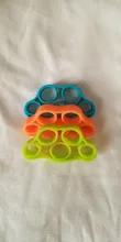 Pinza de dedo de silicona banda de resistencia, expansor de dedo, entrenador de fuerza, ejercicio, 3 uds.