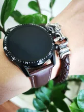 REMZEIM-Correa de reloj de cuero genuino para hombre y mujer, banda de reloj de 18mm, 20mm, 22mm y 24mm, accesorios de reloj, Correa marrón y negra