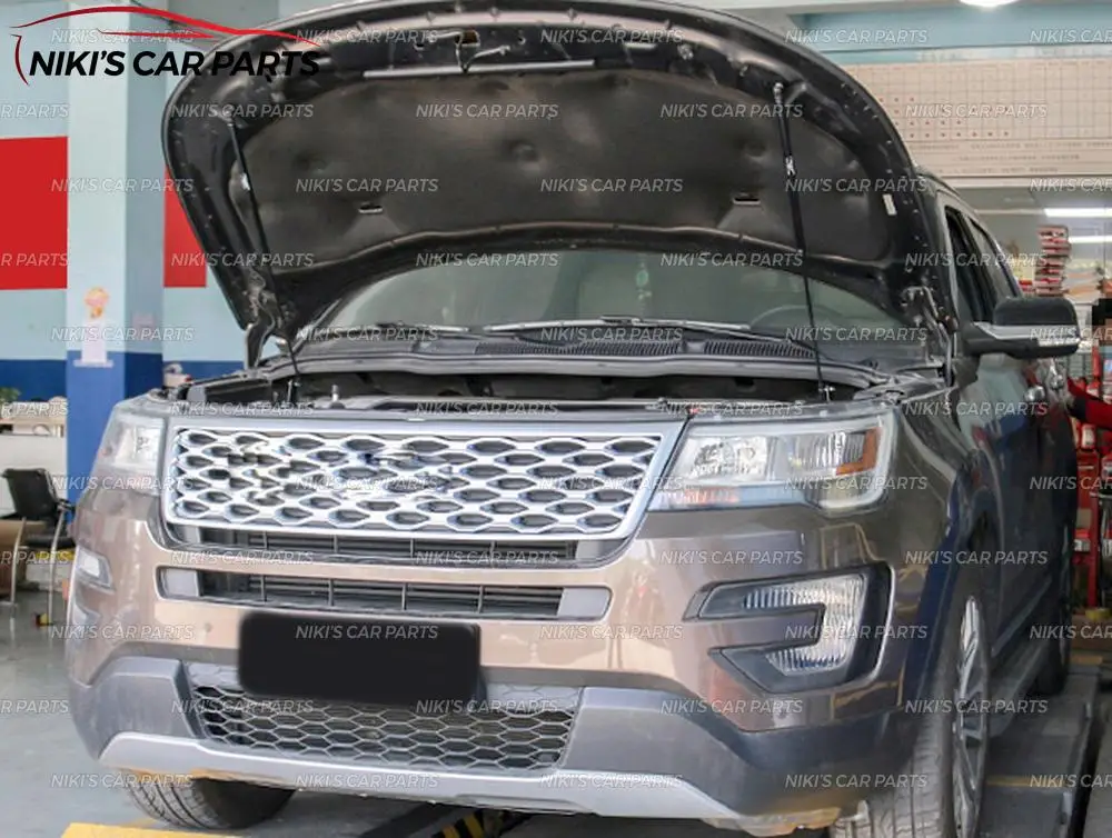 Стойки амортизатора капота для Ford Explorer- нержавеющая сталь 1 комплект/2 шт. литье украшение автомобиля Стайлинг внешний