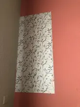 Leaf Wallpaper Stick Self-Adhesive Bedroom Vinyl Floral Home-Decor Wall-Green/grey Peel