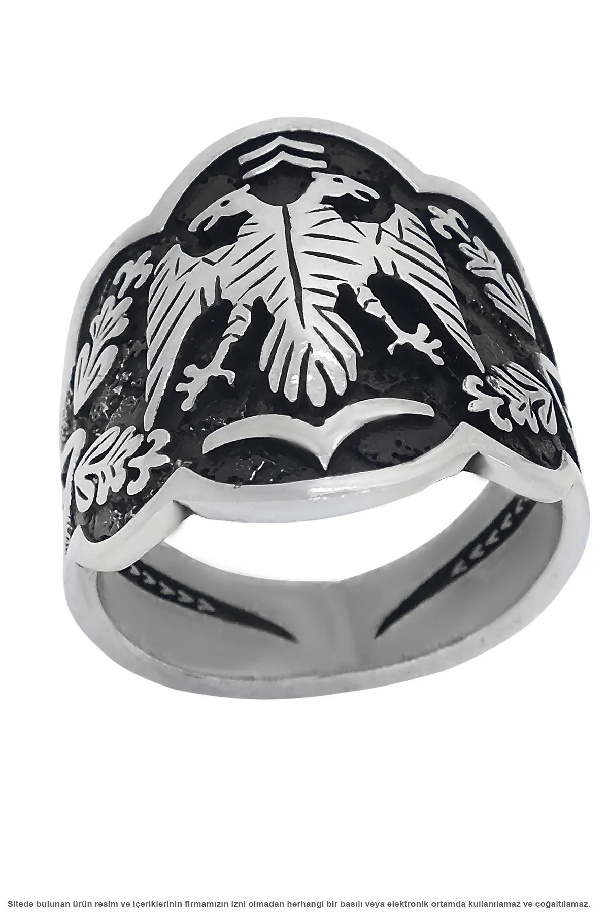 

The Seljuk Crested Silver Male Ring Models
