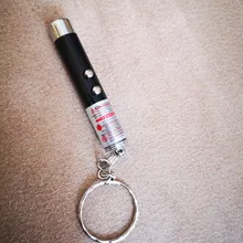 Láser rojo de juguete con luz LED para gatos, varillas de luz Visible, artículos interactivos divertidos para mascotas, 5 colores