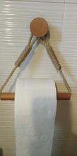 Hook Towel Decoration-Supplies Toilet-Paper-Holder Hanging-Rope Hotel Bathroom Vintage