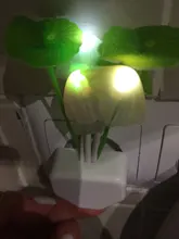 Luminaria-Lamp Mushroom Night-Light Us-Plug LED Induction-Dream Novelty Fungus 220V EU