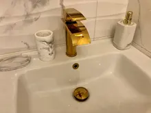 Brass Drain Pop-Up Bathroom Basin Overflow Push-Down Rose-Gold/orb Hole-Design With/without