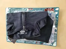 Camiseta deportiva para hombre, ropa deportiva de manga larga para correr, gimnasio, camiseta de compresión para Fitness, jersey con cremallera, senderismo, Rashguard w42