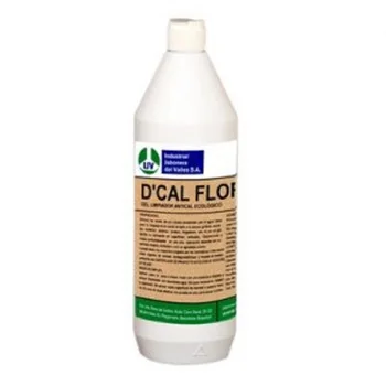 

D'CAL Flower Gel antical ecologically friendly for general hygiene basin. Boxes with 15x 1L