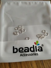 Anillo abierto de plata sólida 925 puro auténtico, anillo dividido para llaves, joyería de cadenas, accesorios, 20 Uds.