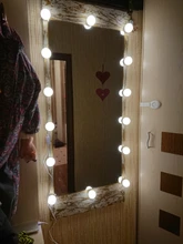 Wall-Light Vanity-Mirror-Light Makeup-Lamp Dressing-Table LED Hollywood Beauty 2 USB