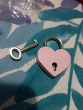 Padlocks Suitcase Diary-Book Wedding-Jewelry Travel Heart-Shape Antique-Style Vintage