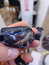 Gafas de natación de silicona profesional para hombre y mujer, lentes de natación UV antiniebla con tapones para los oídos