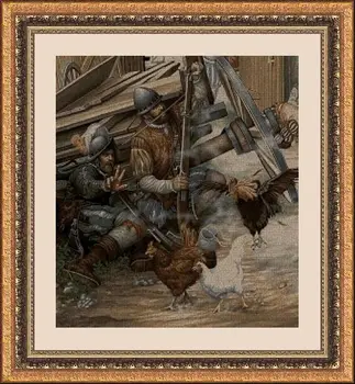 

CROSS STITCH KIT PANDATHREAD MILITARY AND BELLICOS 32938