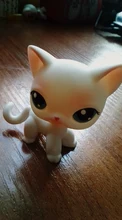 Colección de mascotas pequeñas, perro de juguete Original de alta calidad, modelo de muñeca móvil, regalo para chico