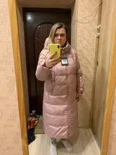 Womens Jacket Coat Parkas Hood Long Winter Cold-Warm-Down Windproof New MIEGOFCE 