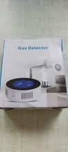 Sgooway-Detector de fugas de Gas Natural, Tuya, con WiFi, alarma de detección de Gas, Sensor de temperatura LCD para Smart Life