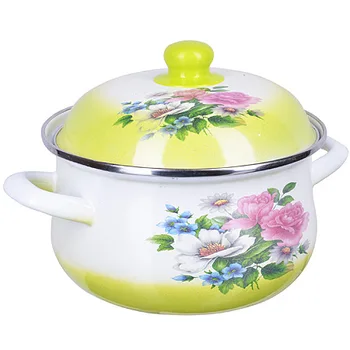

Casserole enamel 22 cm 3.6L with lid Mayer & Boch 22336