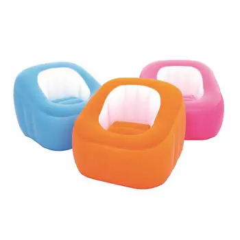 

Chair inflatable 74 х74х64 cm, 3 colors: gol., Oran., rose... Bestway "cube", Item No. 75046