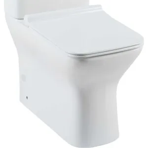 

Outdoor toilet Aquanet cube-C cl-12248b with thin seat Microlift (210759)