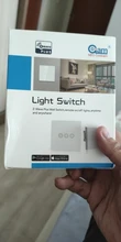 NEO COOLCAM NAS-SC01Z z-wave Más de Interruptor de Pared Light 2CH Gang Inalámbrico de Control Remoto Inteligente Domótica Z Interruptor de la luz