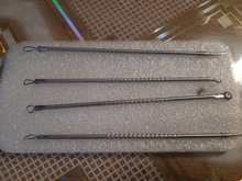 4 unids/set aguja para quitar acné de acero inoxidable grano herramienta removedor de la espinilla mancha para el cuidado de la piel Facial belleza limpiador de poros
