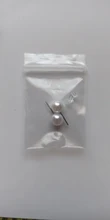 ANENJERY-pendientes de plata de ley 925 para mujer, pendientes de Clip de oreja lisa, sin Piercing, cartílago falso, S-E1353, 1 ud.