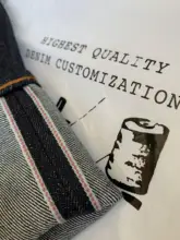 Sauce Origin-vaqueros para hombre 915 Pi, Jeans de diseño para hombre, Jeans para hombre con ajuste cónico, Vaqueros sin procesar, Jeans con botón y mosca hechos a mano Vintage