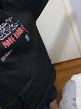 Sudadera con capucha para mujer, con estampado de conejo, estilo coreano, Kawaii, de poliéster, Harajuku