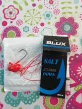 Rubber Skirt Bait Shrimp Boating Lead Fishing-Lure Jighead Madai Jig 40g Saltwater BLUX