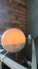 Alarm-Clock Alexa Wifi Smart Simulation Workday Google Home with 7-Colors Sunrise/sunset