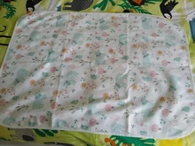 Alfombrilla para cambiar pañales de bebé con dibujos de animales, cambiador de pañales grande de algodón para recién nacidos, almohadillas cambiantes impermeables, estera de suelo juego