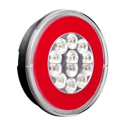 

Round rear headlight 29 LED 12/24V reverse gear and positioning