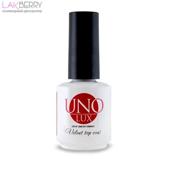 

Верхнее покрытие с бархатным эффектом Uno Lux Velvet Top Coat, 15 6