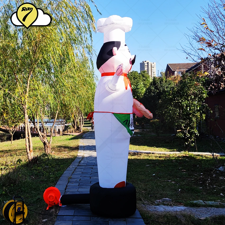 Air Dancers Sky Tubeman Inflatables Cook Promote Your Italian Pizza Restaurants Chef Balloons Advertising for Welcome Customers