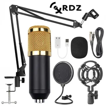 

BM 800 Microphone Kits Studio Professional Condenser Microphones Sound Recording Microphone For PC Computer Mic