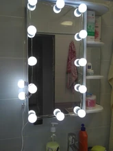 Wall-Light Vanity-Mirror-Light Makeup-Lamp Dressing-Table LED Hollywood Beauty 2 USB