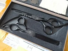 Tijeras profesionales para peluquería, juego de corte de pelo, acero japonés, 440C, 5,5, 6,0, 888