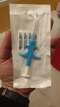 Microchip de identificación para animales, jeringa de implante de identificación para mascotas, inyector de veterinario RFID para acuicultura de peces, ISO FDX-B, 100 Uds.