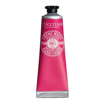 

L 'Occitane-Shea Rose heart hand cream-30 milliliters.