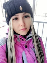 Zizi-trenzas con caja de ganchillo, mechones de cabello sintético, color morado, Negro, Rojo, rosa y rojo